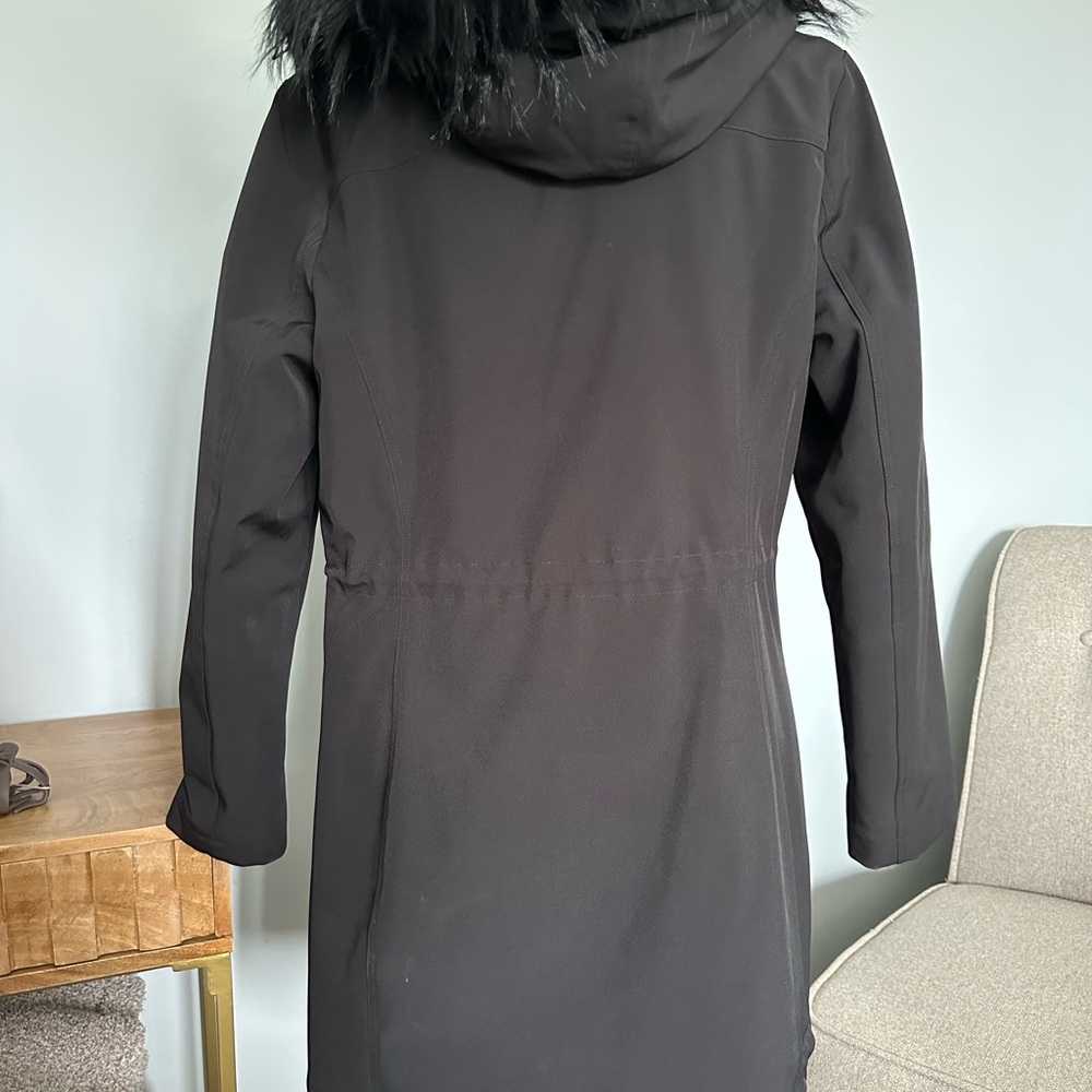 Tommy Hilfiger Women's Black Snow Jacket - Picture 2 of 5